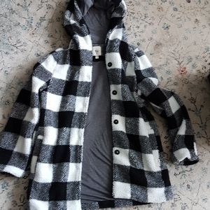 Billabong Checkered Fall Coat